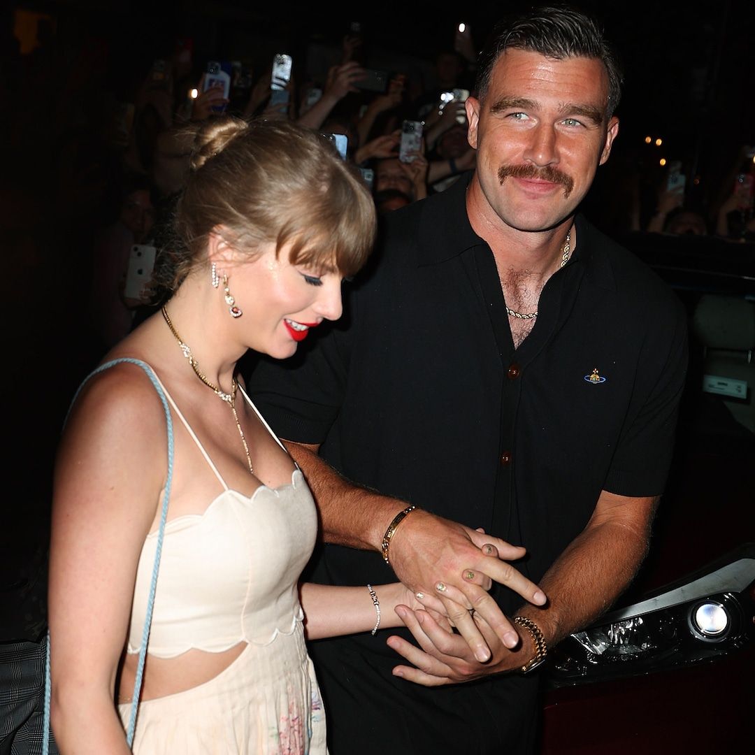 Travis Kelce Reacts to Taylor Swift Being Called the "Best Girlfriend"