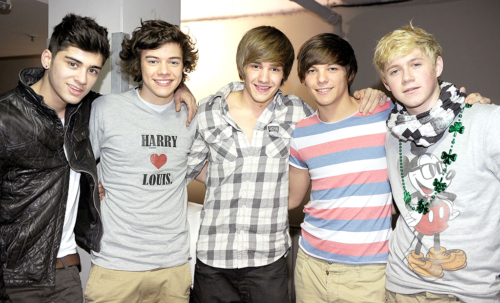 Zayn Malik, Harry Styles, Liam Payne, Louis Tomlinson, Niall Horan, One Direction, 2011