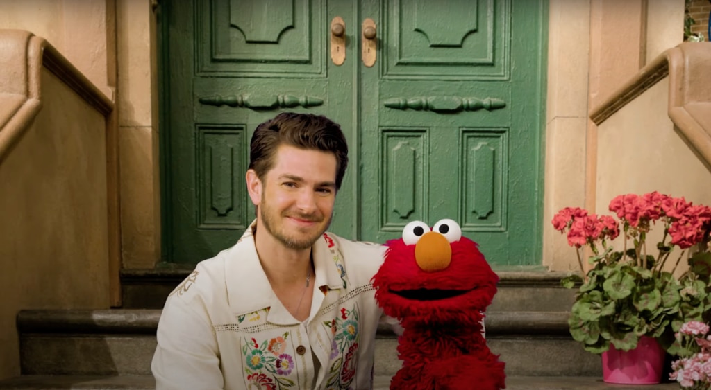 Andrew Garfield and Elmo's Conversation About Grief Will Make You Cry