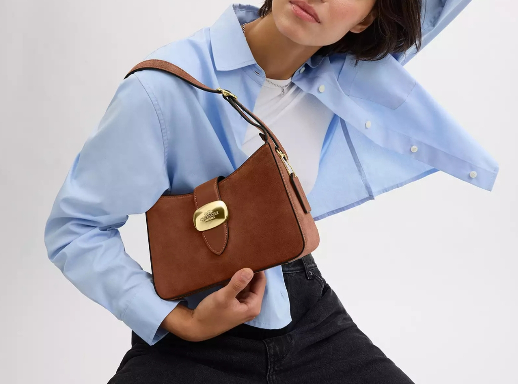 Shop Coach Outlet Suede Bags