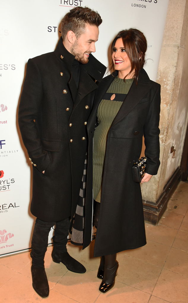 Cheryl, Liam Payne, November 2016, pregnant