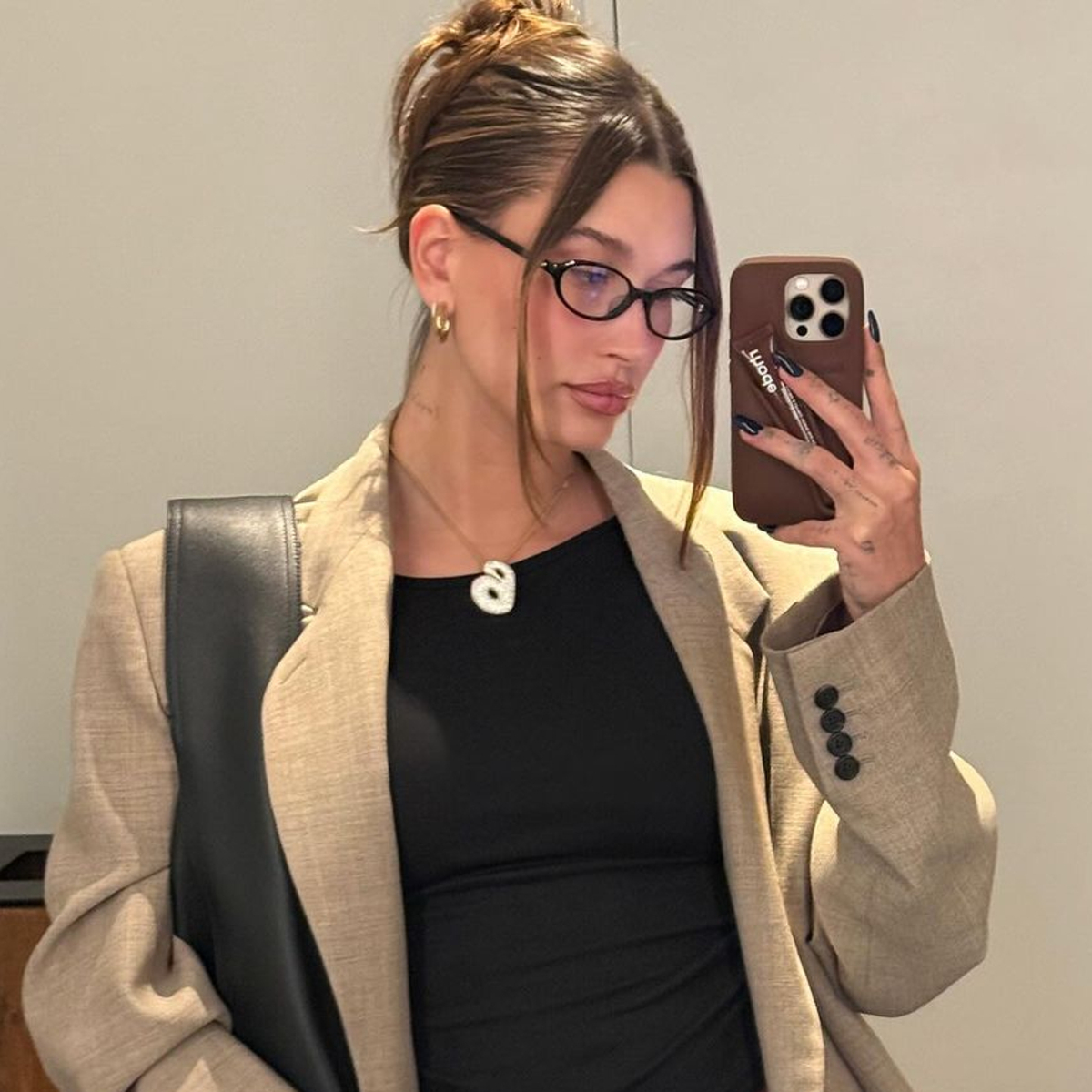 Hailey Bieber’s Fall Essentials Include Precious Nod to Baby Jack
