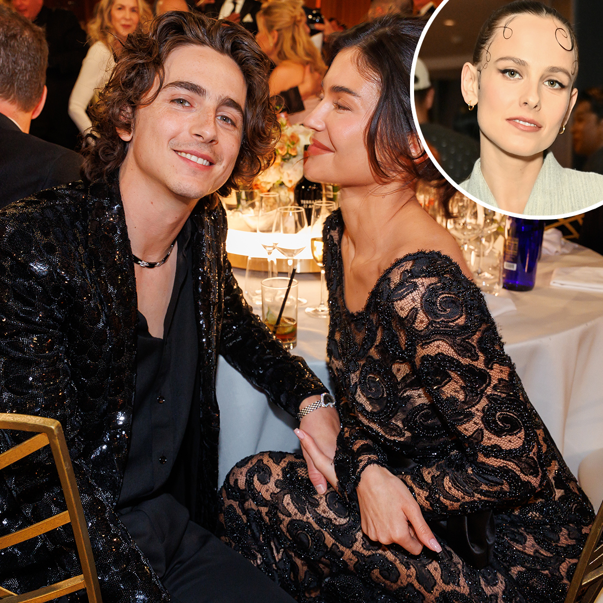 Timothée Chalamet's Sister Pauline Supports Kylie Jenner in Paris