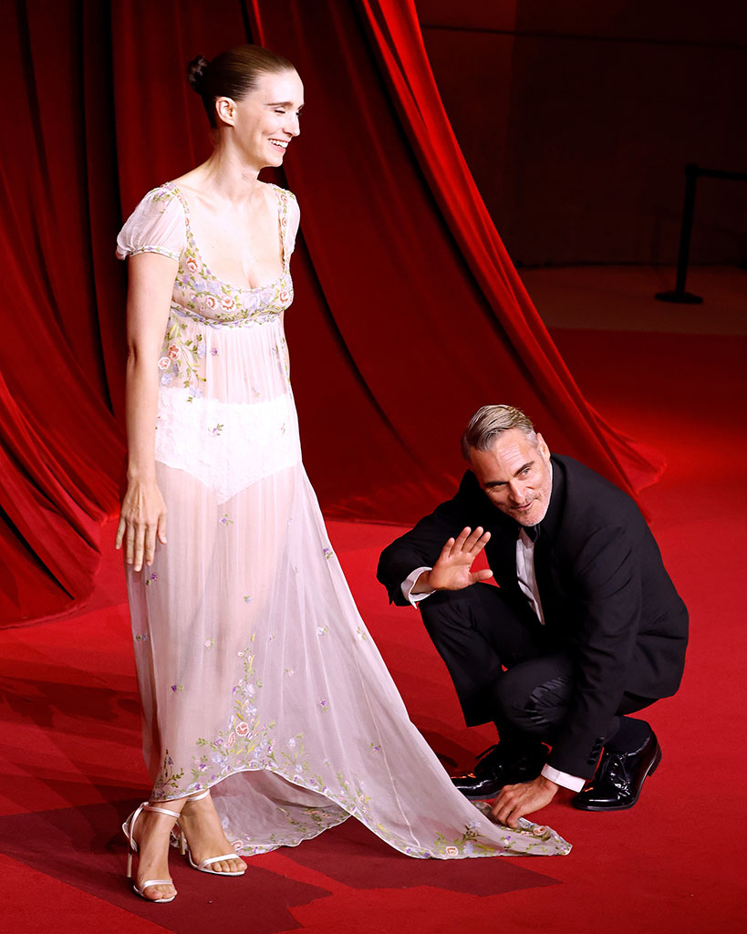 Joaquin Phoenix, Rooney Mara , Academy Museum Gala 2024