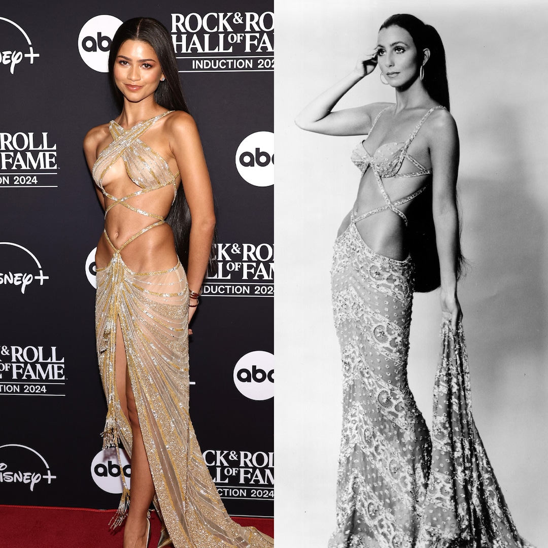 Zendaya Channels Cher in Jaw-Dropping Style at Rock & Roll Hall of Fame Induction Ceremony – E! Online Zendaya Channels Cher in Jaw-Dropping Style at Rock & Roll Hall of Fame Induction Ceremony – E! Online