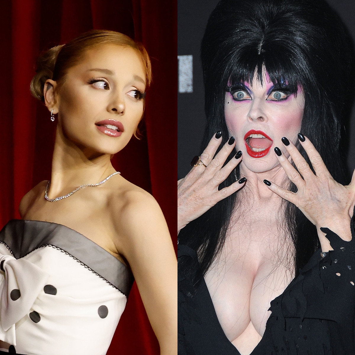 Ariana Grande; Elvira; Cassandra Peterson