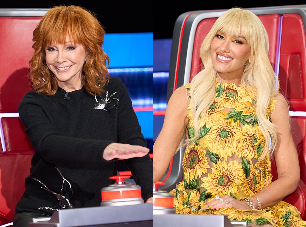 The Voice's Reba McEntire Makes Very "Tricky" Steal From Gwen Stefani