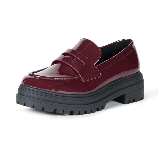 Burgundy shoes amazon sale