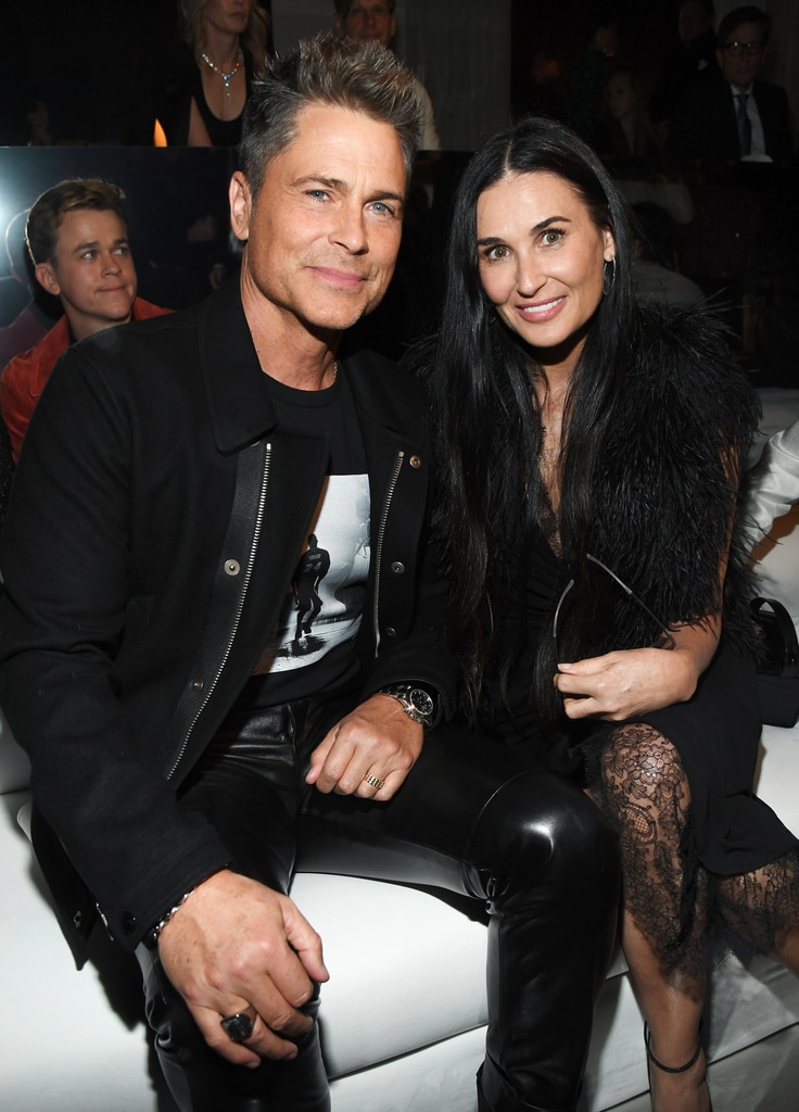 Rob Lowe Admits to "Brat Pack" Romance With Demi Moore