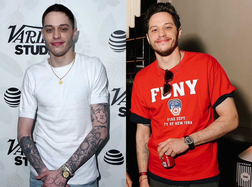 Pete Davidson ujawnia wyniki usuwania dużego tatuażu