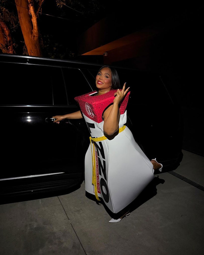 Lizzo Pokes Fun at Ozempic Allegations With Halloween Costume