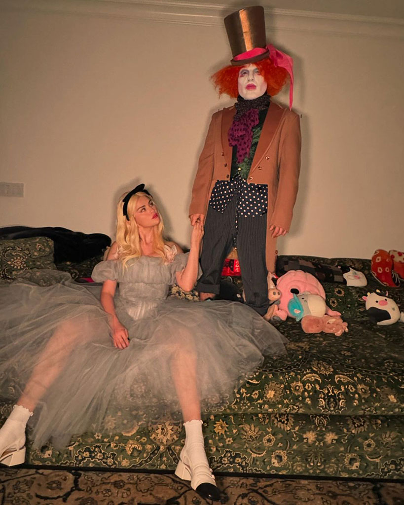 Selena Gomez, Benny Blanco, Halloween, 2024, Instagram