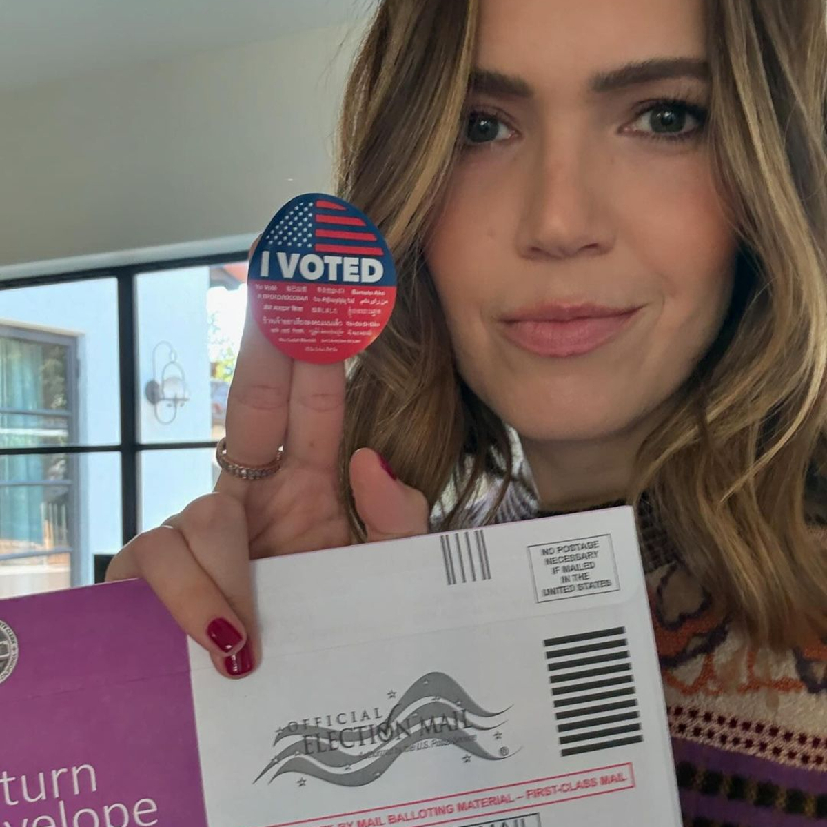 Mandy Moore, Vote 2024