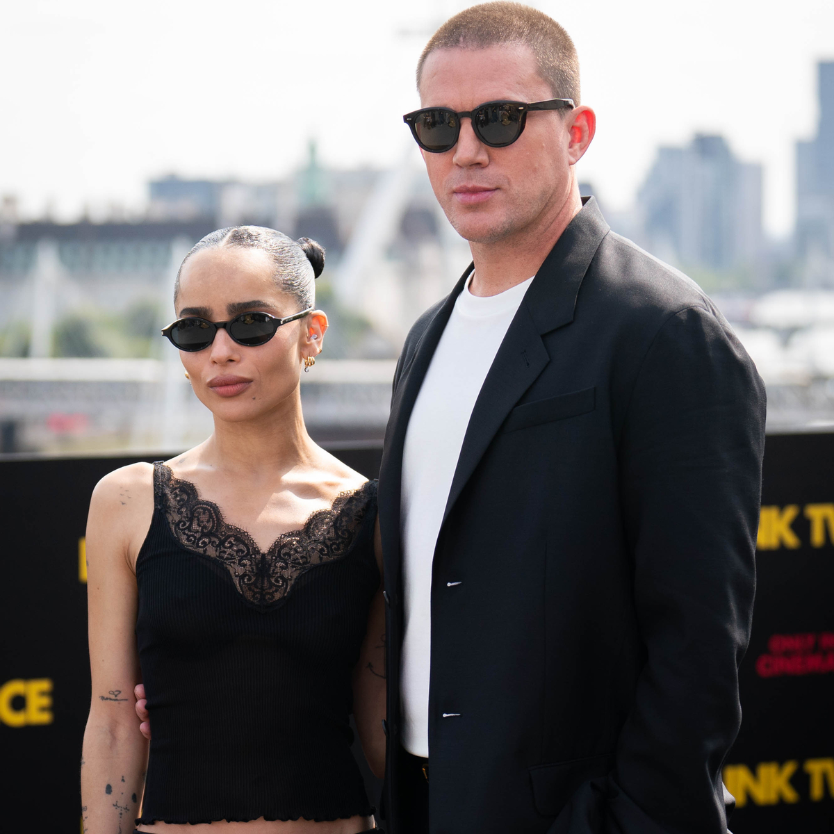 Channing Tatum Reveals New Zoë Kravitz Movie Hours Before Split News