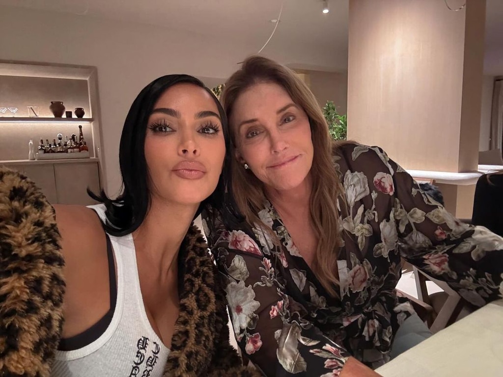 Kim Kardashian dołączyła do Brody'ego Jennera na przyjęciu urodzinowym Caitlyn Jenner