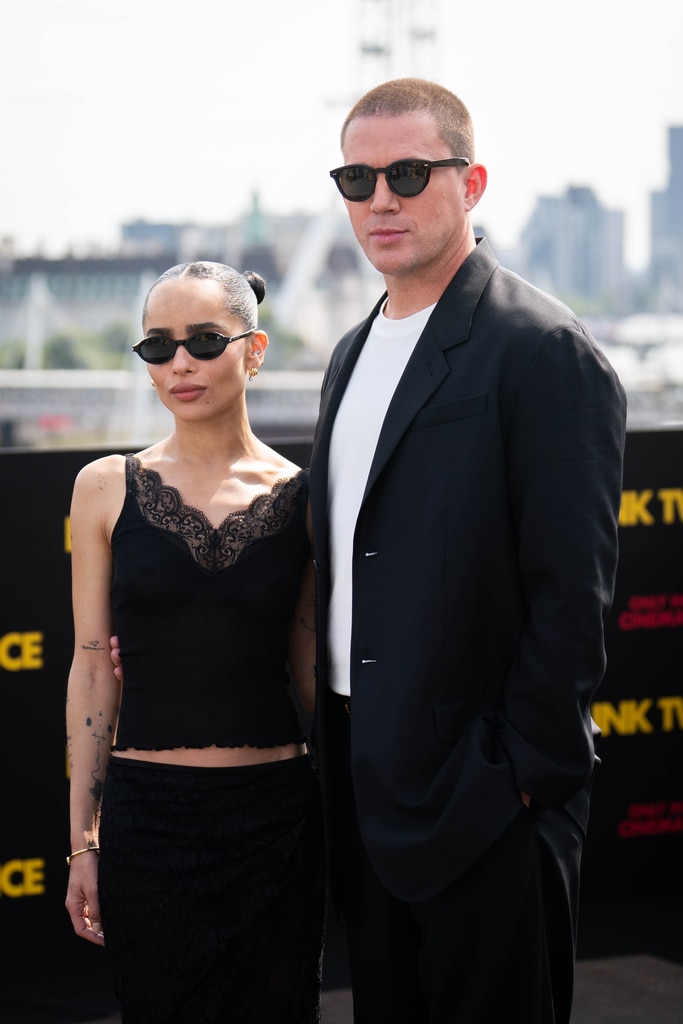 Channing Tatum Reveals New Zoë Kravitz Movie Hours Before Split News