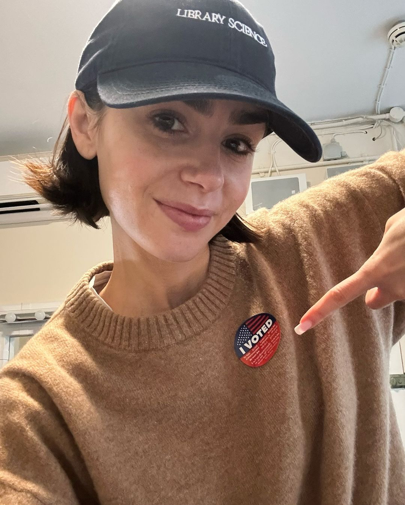 Lily Collins, Vote 2024