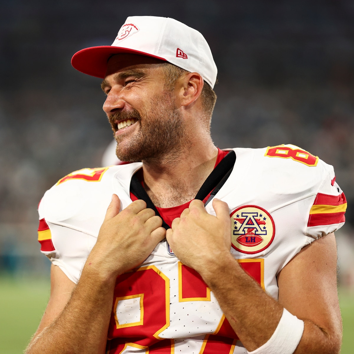 Travis Kelce, Chiefs vs. Jaguars, Aug. 10, 2024