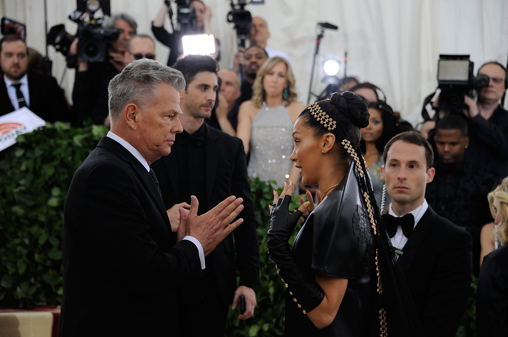 Bella Hadid, David Foster