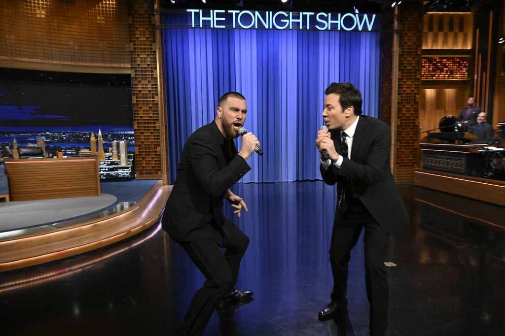 Travis Kelce fun facts, The Tonight Show Starring Jimmy Fallon