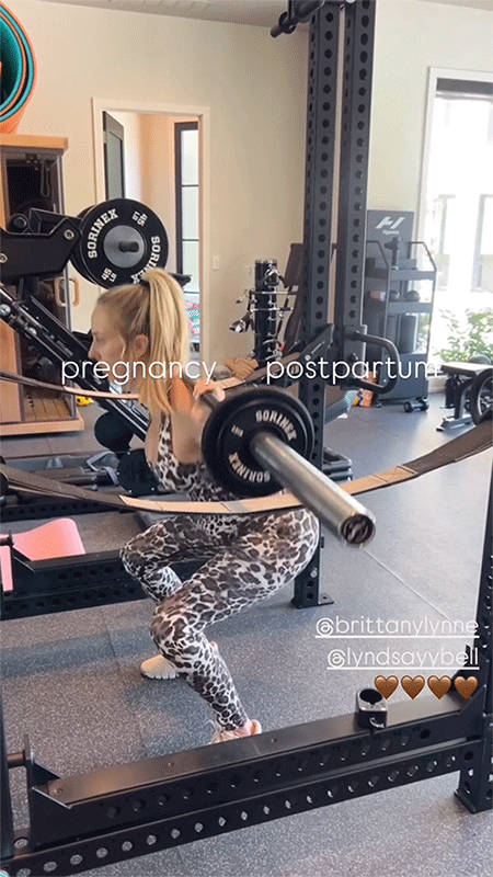 Brittany Mahomes, Workout, Instagram, 2024