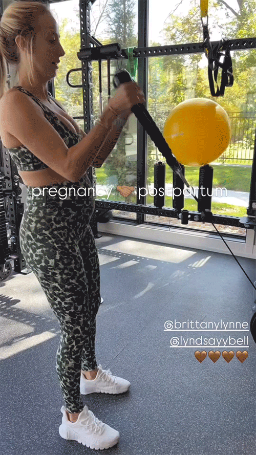 Brittany Mahomes, Workout, Instagram, 2024