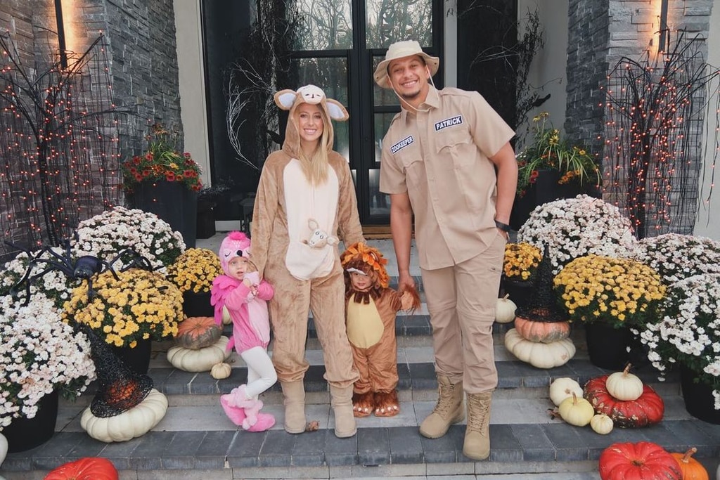 See Brittany Mahomes & Patrick Mahomes’ Halloween Costumes With Kids