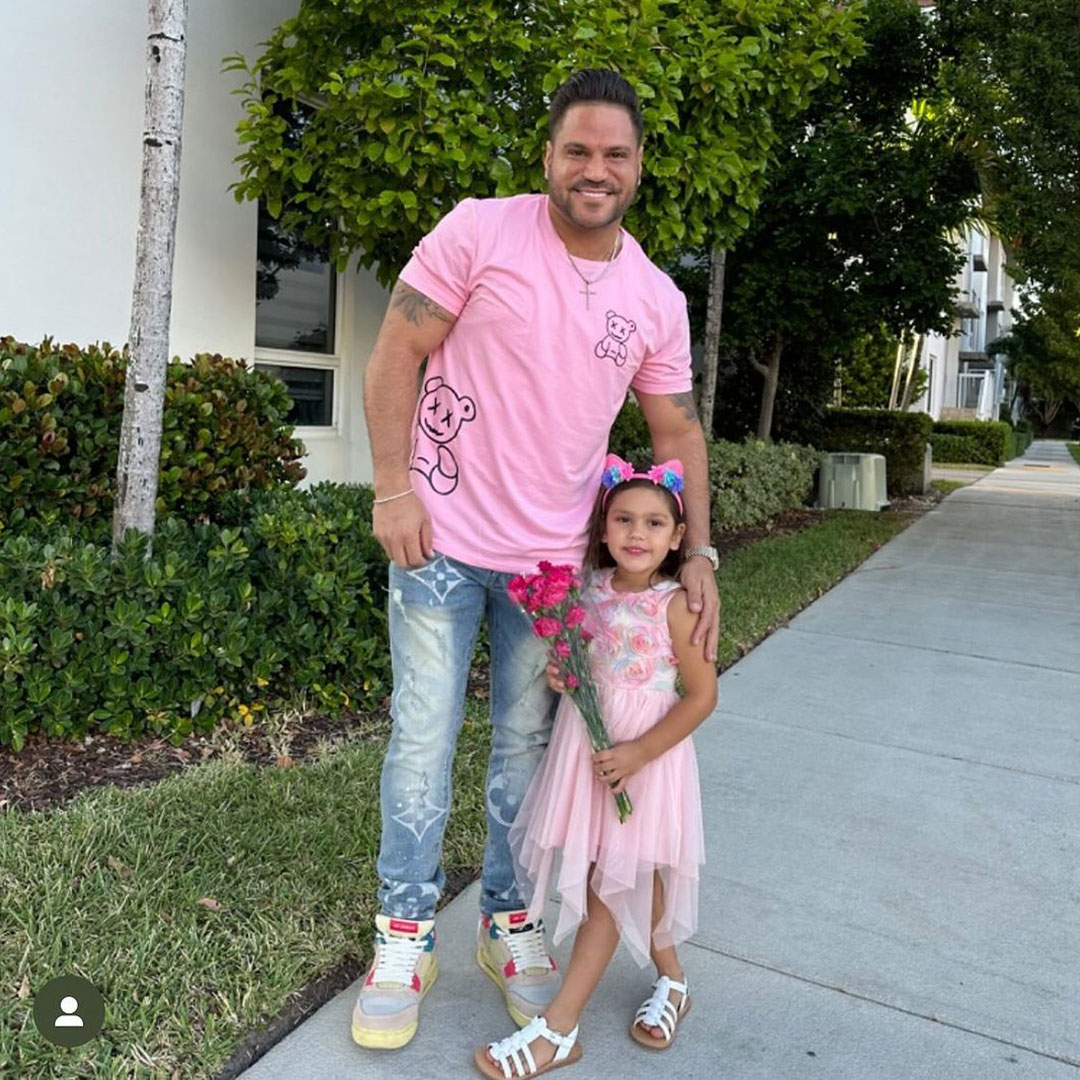 Ronnie Ortiz-Magro compartilha a reação da filha aos problemas jurídicos de 2021