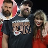 Jason Kelce, Taylor Swift, Travis Kelce