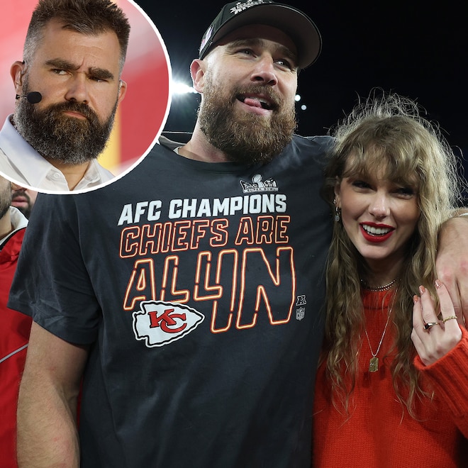 Jason Kelce, Taylor Swift, Travis Kelce