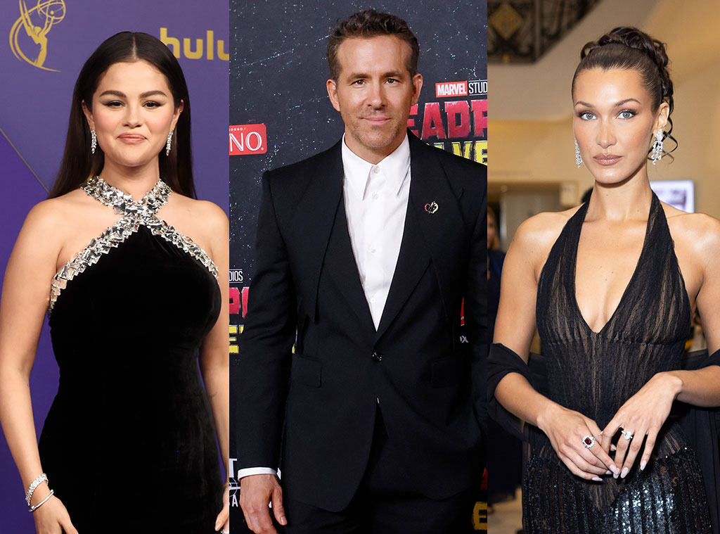 Selena Gomez, Ryan Reynolds, Bella Hadid