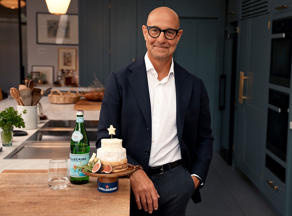 Stanley Tucci teilt ein Gericht, Frau Felicity Blunt lässt ihn nicht kochen