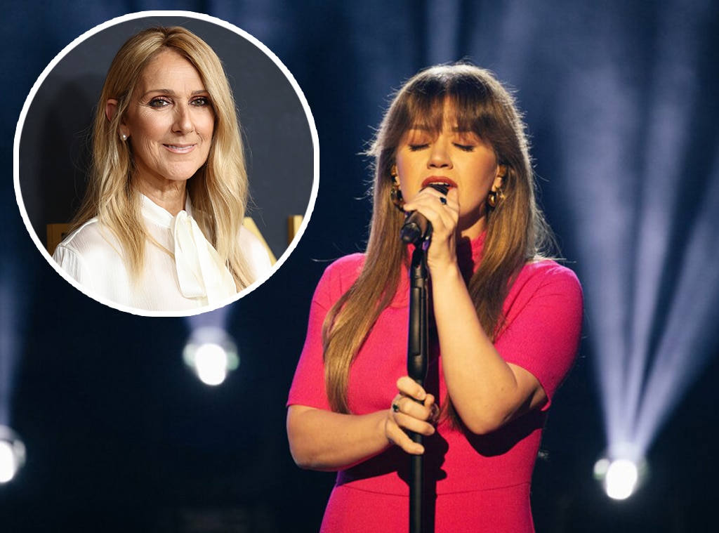 Céline Dion Reacts to Kelly Clarkson's "My Heart Will Go On" Cover