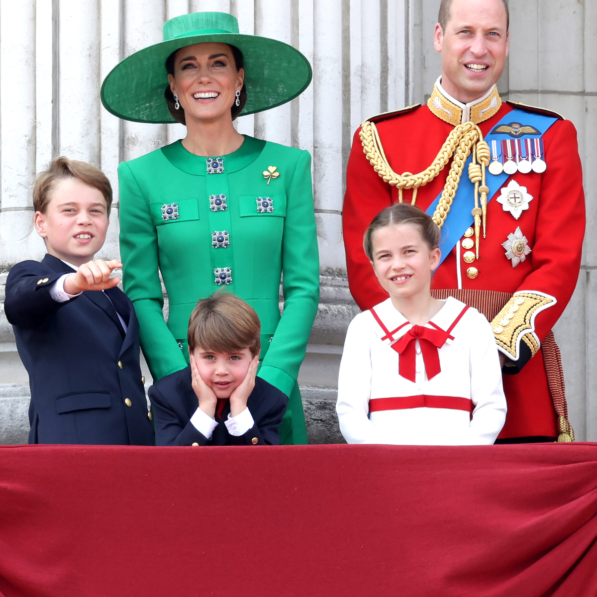 Prince William, Kate Middleton, Prince George, Prince Louis, Princess Charlotte