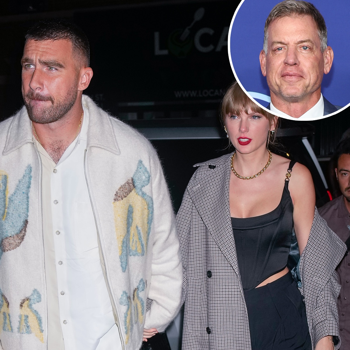 Troy Aikman, Taylor Swift, Travis Kelce