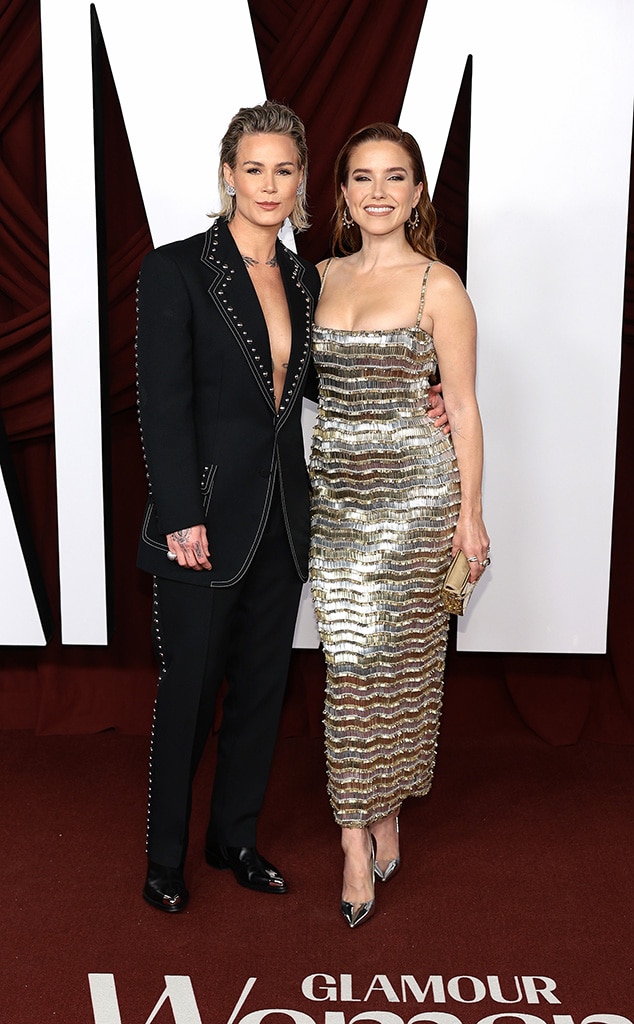 Sophia Bush and Ashlyn Harris Enjoy Date Night at Glamour Ceremony