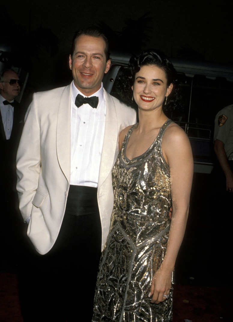 Demi Moore, Bruce Willis, 1990