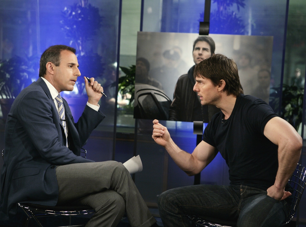 Tom Cruise, Matt Lauer, Today show 2005, Brooke Shields book bombshells
