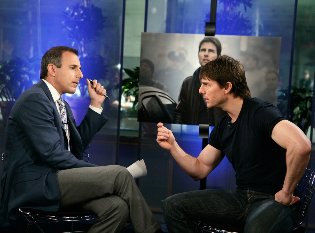 Tom Cruise, Matt Lauer, Today show 2005, Brooke Shields book bombshells