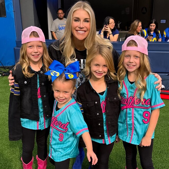 Kelly Stafford, Sawyer, Chandler, Hunter, Tyler