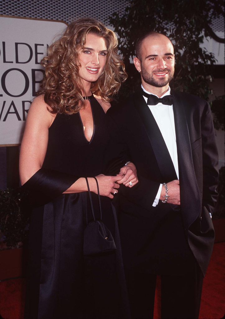 Brooke Shields, Andre Agassi, 1997, Brooke Shields book bombshells