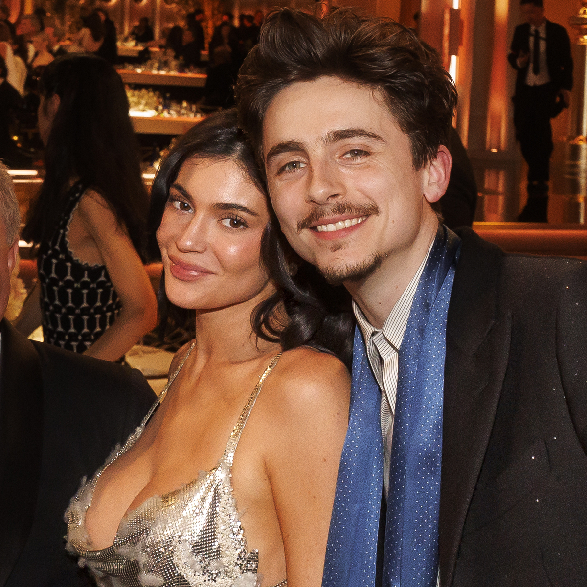 Kylie Jenner and Timothée Chalamet Have Rare PDA Moment at SBIFF