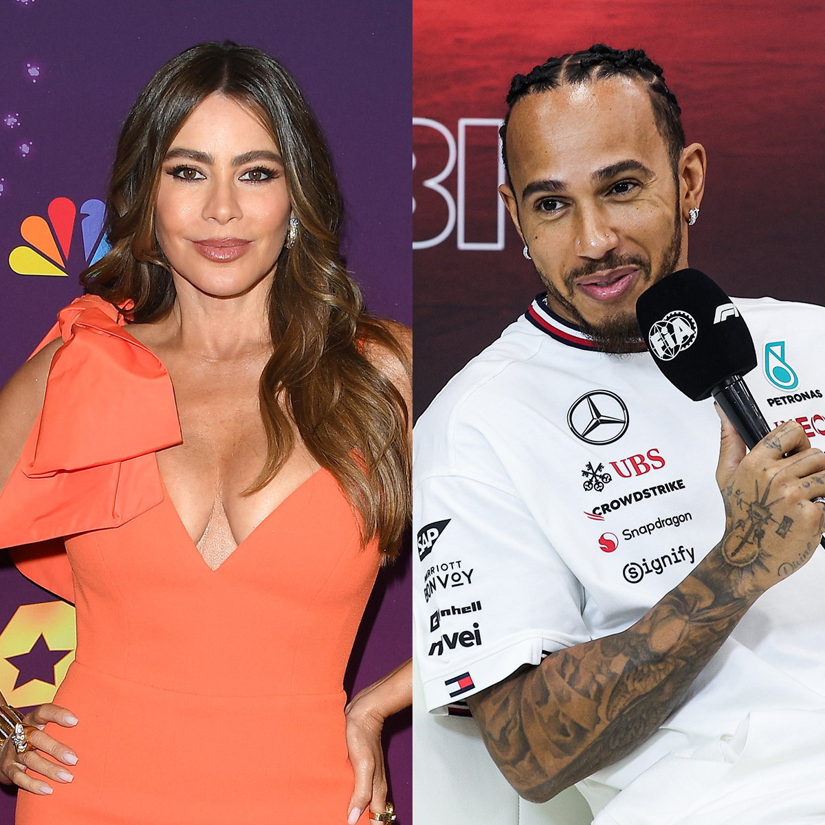 The Truth Behind Sofía Vergara and Lewis Hamilton’s “Casual Lunch” in NYC - E! Online