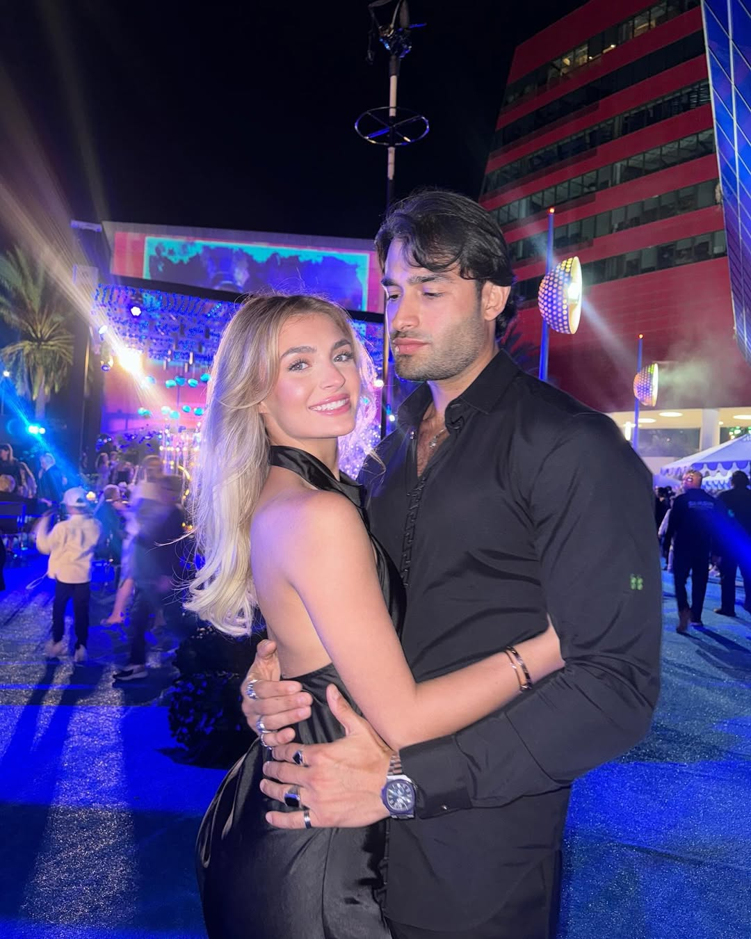 Sam Asghari, Brooke Irvine