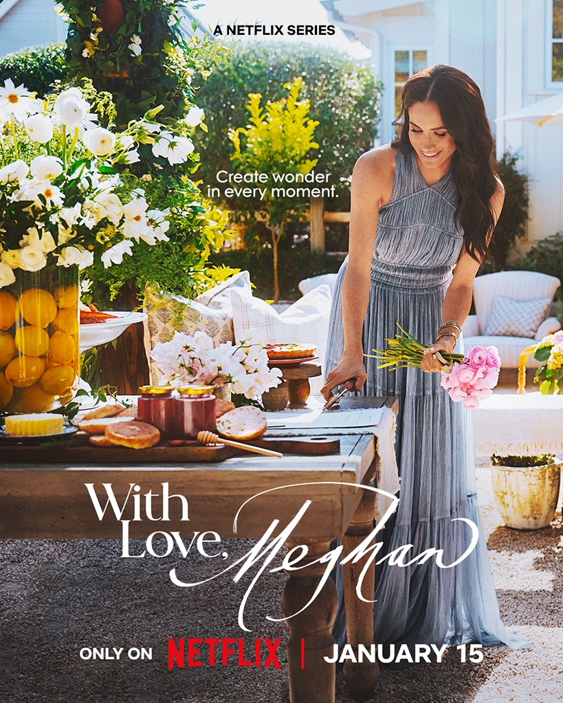 With Love, Meghan, Netflix, Meghan Markle, poster