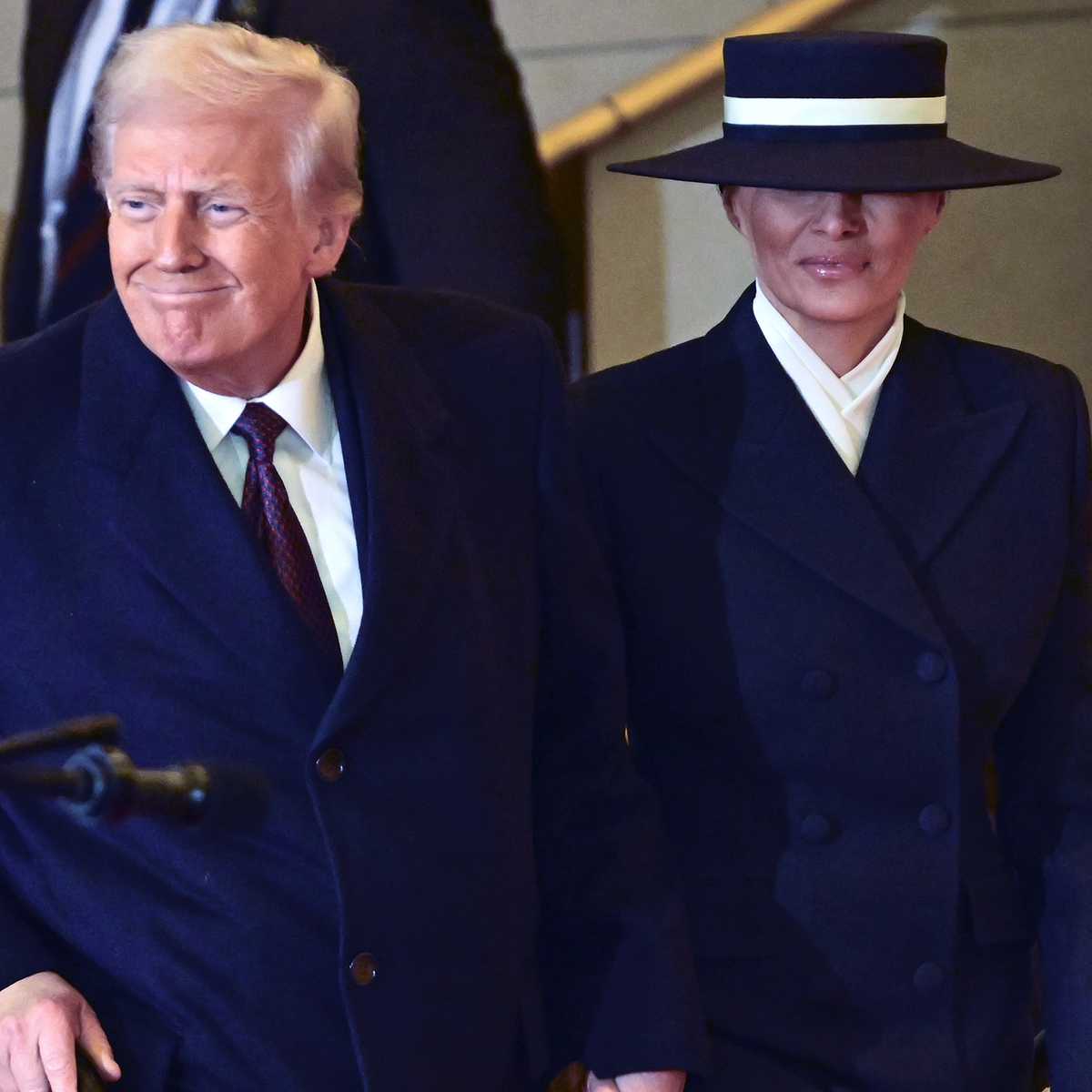 What Donald Trump Had to Say About Melania Trump’s Inauguration Hat - E! Online