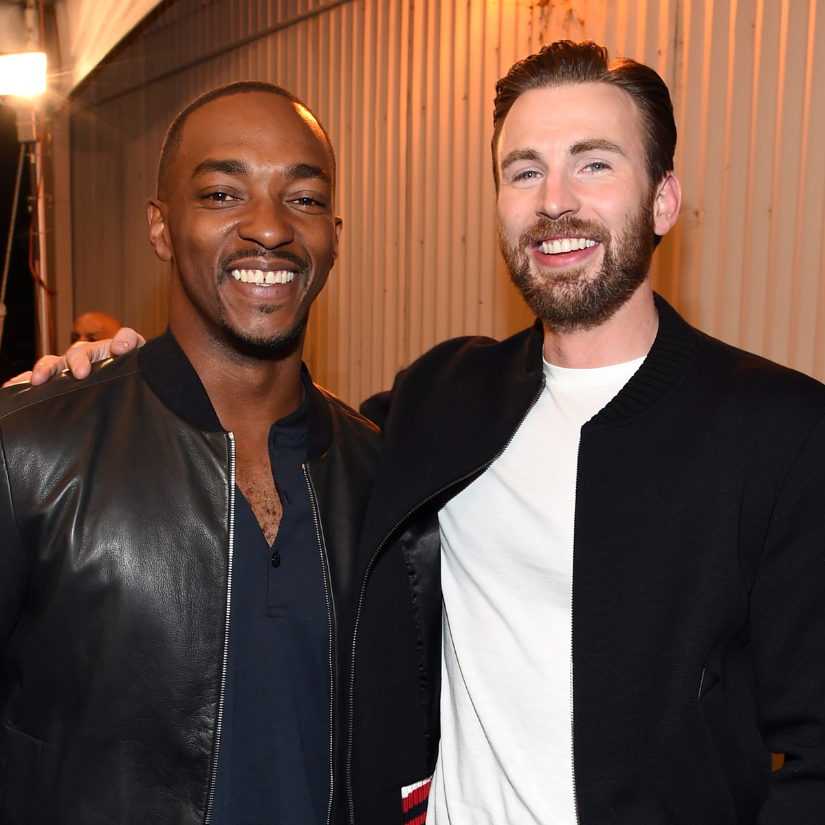 Captain America: Brave New World's Anthony Mackie Reveals How Chris Evans Revealed Spoiler - E! Online