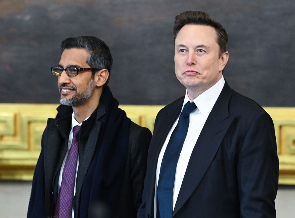 Trump Inauguration 2025, Google CEO Sundar Pichai, Elon Musk