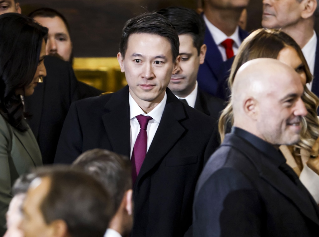 Trump Inauguration 2025, CEO of TikTok, Shou Zi Chew