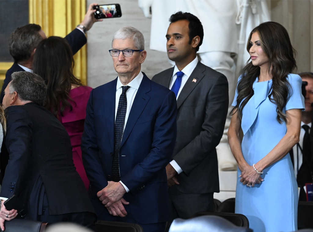 Trump Inauguration 2025: Tim Cook, Vivek Ramaswamy, Kristi Noem